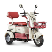 Электротрицикл Rutrike Gelbert Mercury 48V/60V 650Вт Бело-красный